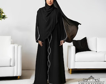 Aisha Abaya Gamis Dress Abaya Modern Muslim Women, Muslimah fashion, Muslim Women, Women Dress, Gamis, Islamic Dress