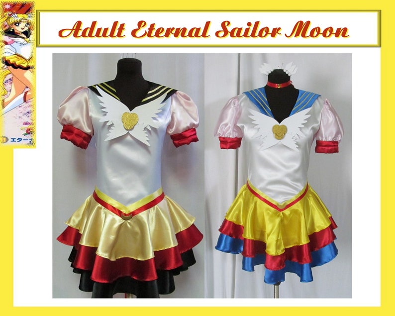 Tsukino Usagi Cosplay Costume Uniform Fancy Dress Sailor Suit Outfit Customized