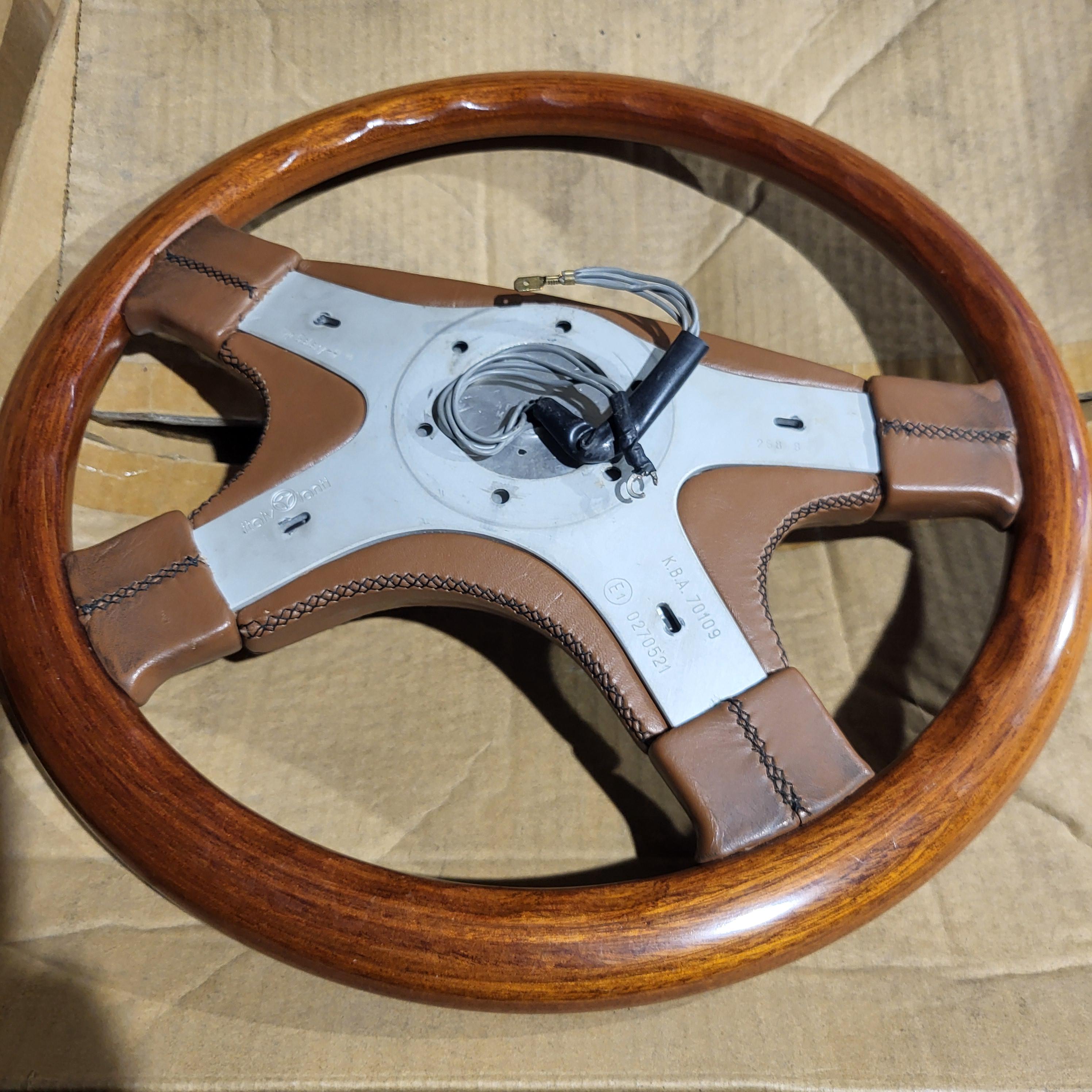 Atiwe Italvolanti Wooden Steering Wheel - Etsy