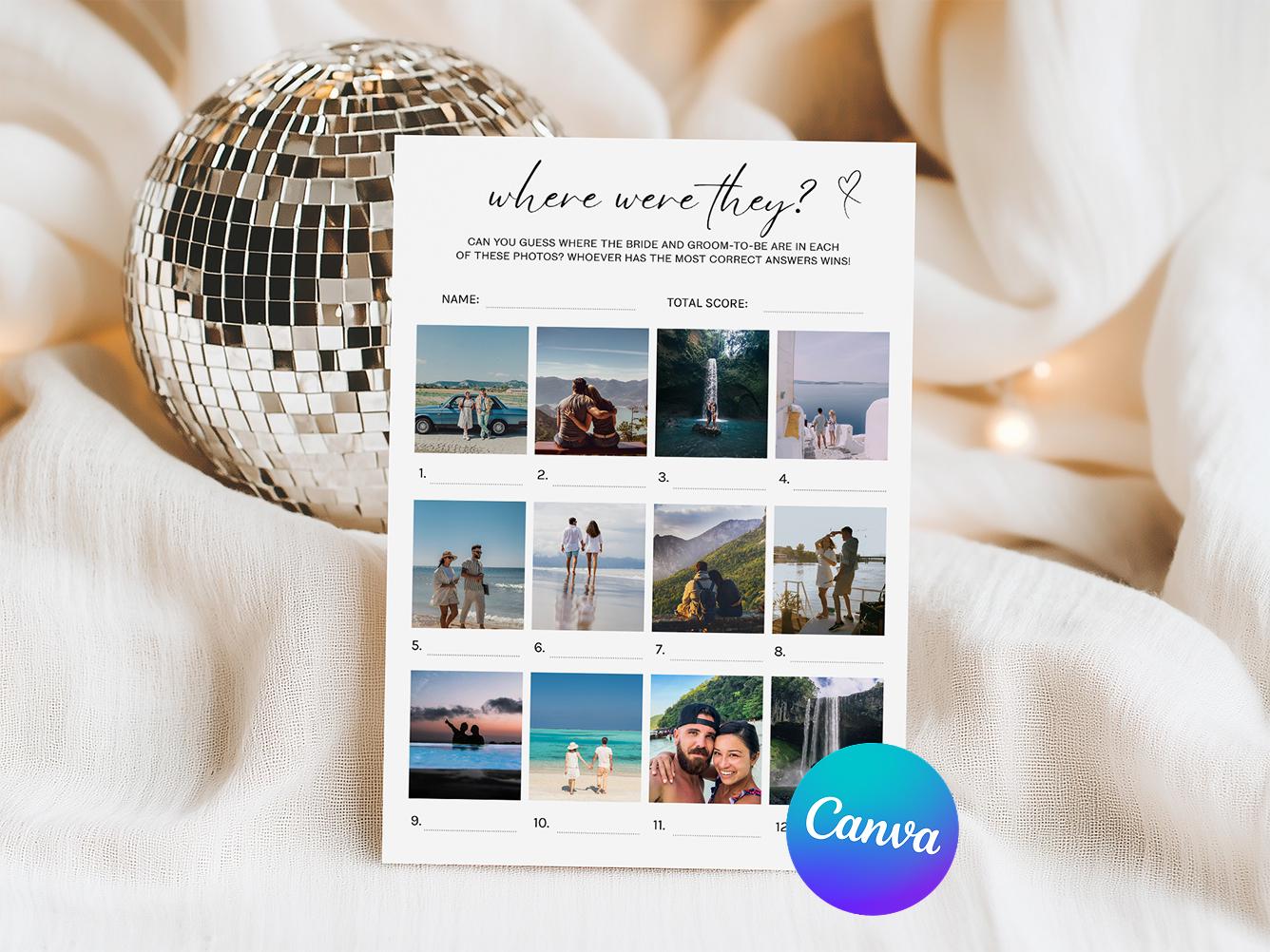 Fotospiel Wedding by snaPmee 50 + 4 compiti fotograficigioco di nozze per ospiti e sposi con compiti divertentigiocabile con fotocamera Polaroid, fotocamere usa e getta, scatola