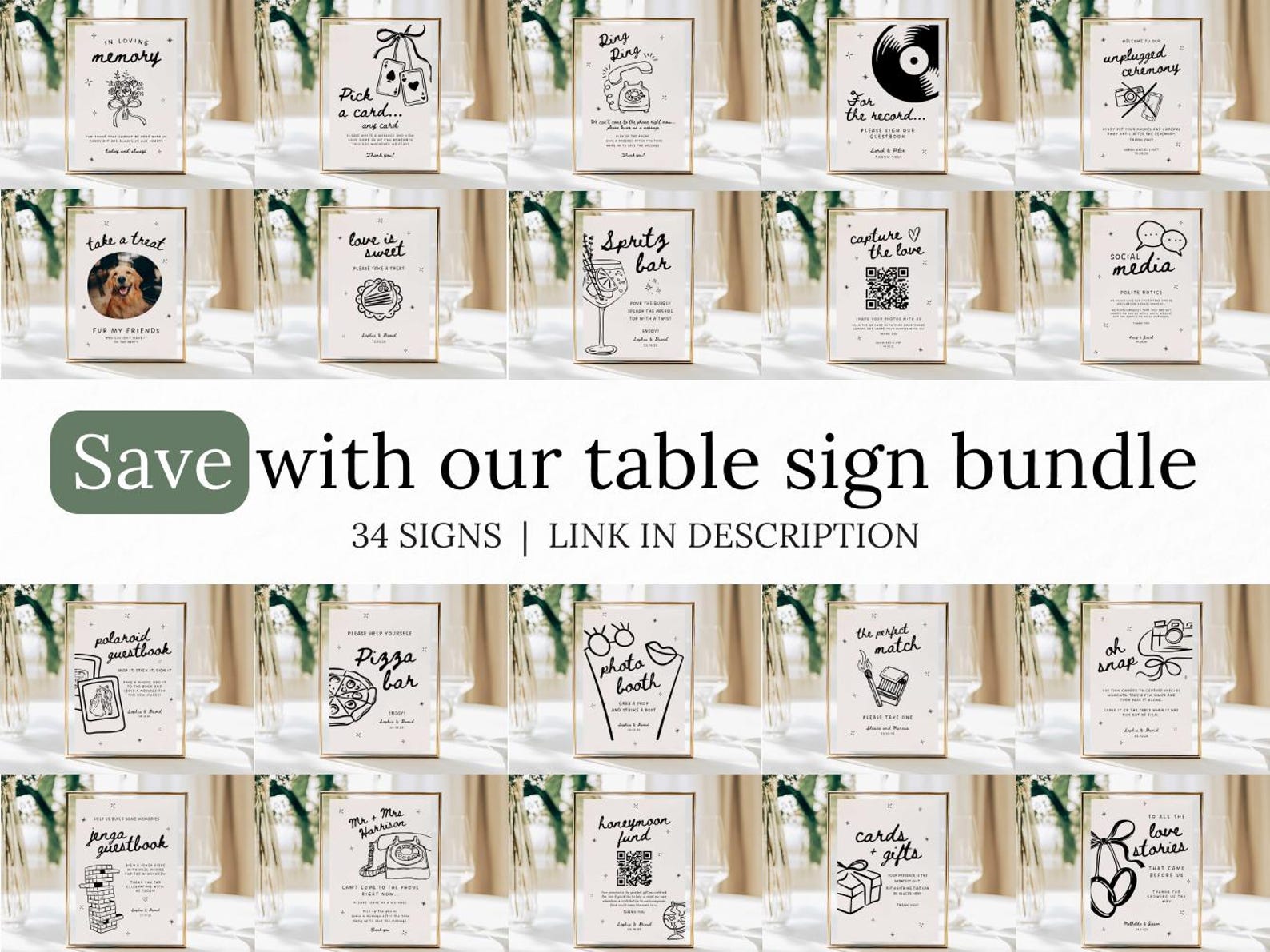 Playing Card Guest Book Sign, Pick a Card Wedding Table Sign, Unique ...