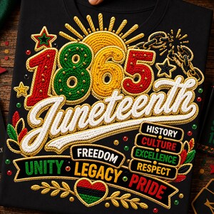 Juneteenth 1865 PNG, Freedom Day PNG, Black History PNG, African American Pride png, Juneteenth Sublimation Design, Black Culture png.