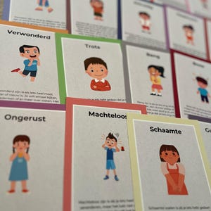 Kaartenset gevoelens - maak emoties bespreekbaar bij kinderen