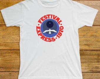 Festival Express T Shirt GT212 Unisex Style 100% Cotton White