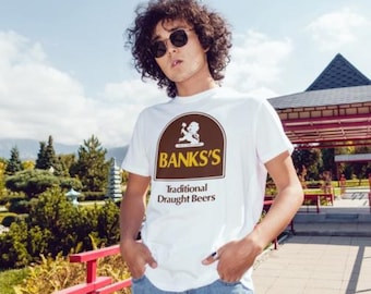 Banks's Beer T-shirt SS149 T-shirt graphique unisexe 100 % coton