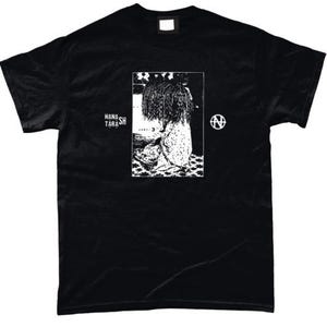 Hanatarash T Shirt GT313 Unisex Style 100% Cotton Black