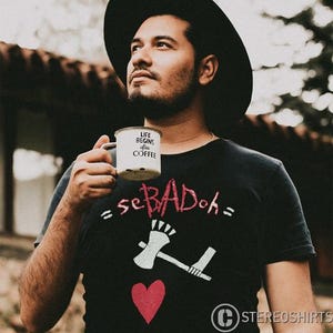 Sebadoh T Shirt SS071 Unisex Graphic Tee 100% Cotton Black