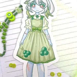 Autocollant/sticker Kawaii Genshin Impact | Nahida Zombie