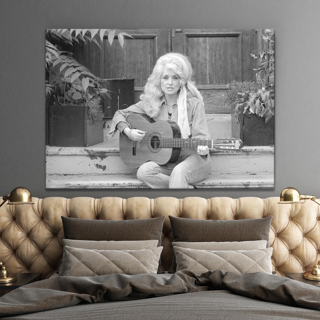 Dolly Parton Canvas Print Country Music Icon Art Guitar Wall Decor dolly-parton-canvas-print-country-music-icon-art-guitar-wall-decor