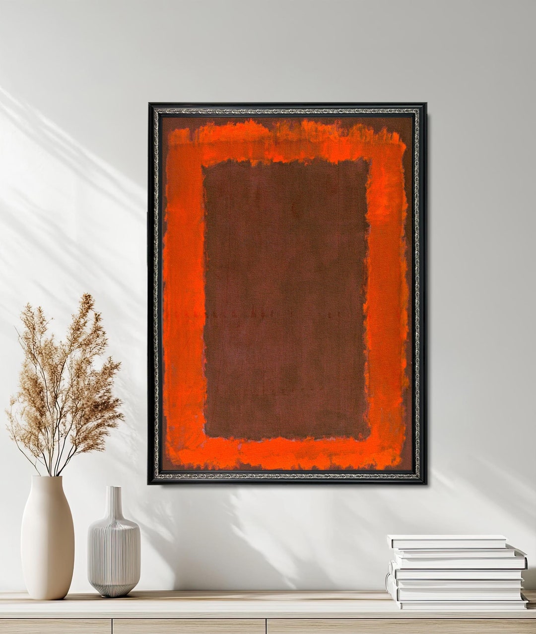 Mark Rothko - Untitled Mural for End Wall Abstract Canvas Print ...