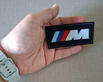 Motor Car Brand Iron-On Patch, Vinyl Player Badge, Vintage Decorative Patch, DIY Embroidery, Embroidered Applique