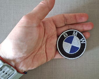 Motor Car Brand Iron-On Patch, Vinyl Player Badge, Vintage Decorative Patch, DIY Embroidery, Embroidered Applique