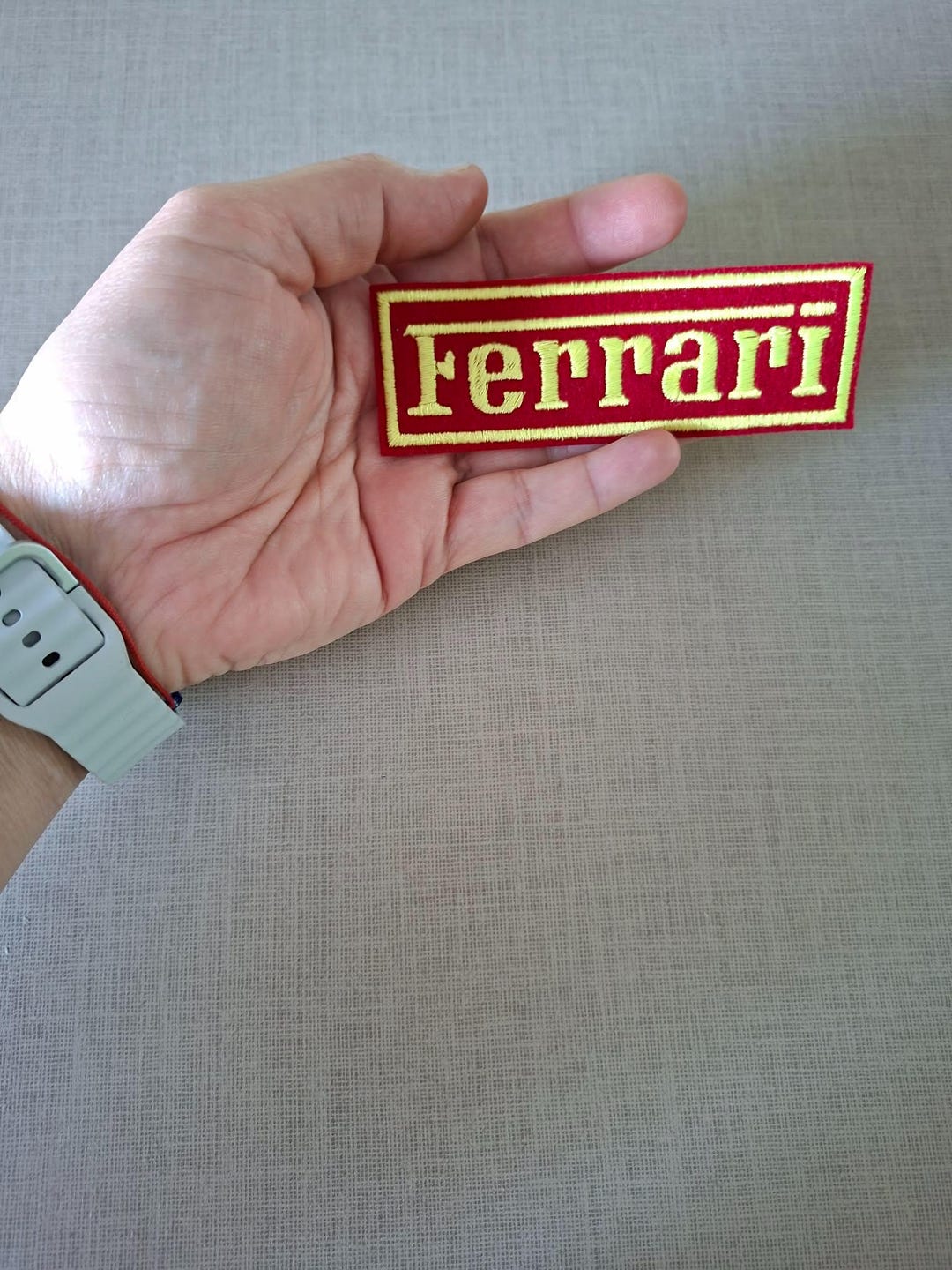 Sports Car Brand Logo Iron-on Patch, Vinyl Player Badge, Vintage ...