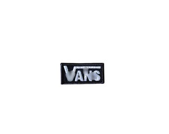 Vans embroidered patch Sew- Iron-On Patch: Branded Logo