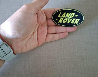 Motor Car Brand Iron-On Patch, Vinyl Player Badge, Vintage Decorative Patch, DIY Embroidery, Embroidered Applique