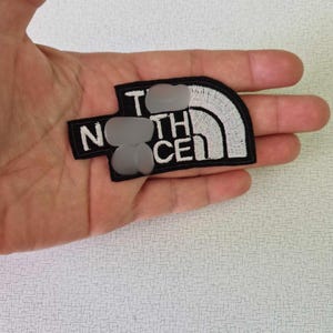 The North Face Aufnäher zum Aufbügeln: Gesticktes Logo