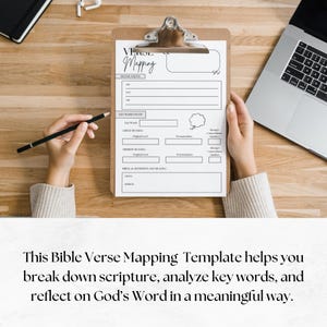Verse Mapping Template Bible Study Template Bible Verse Mapping ...
