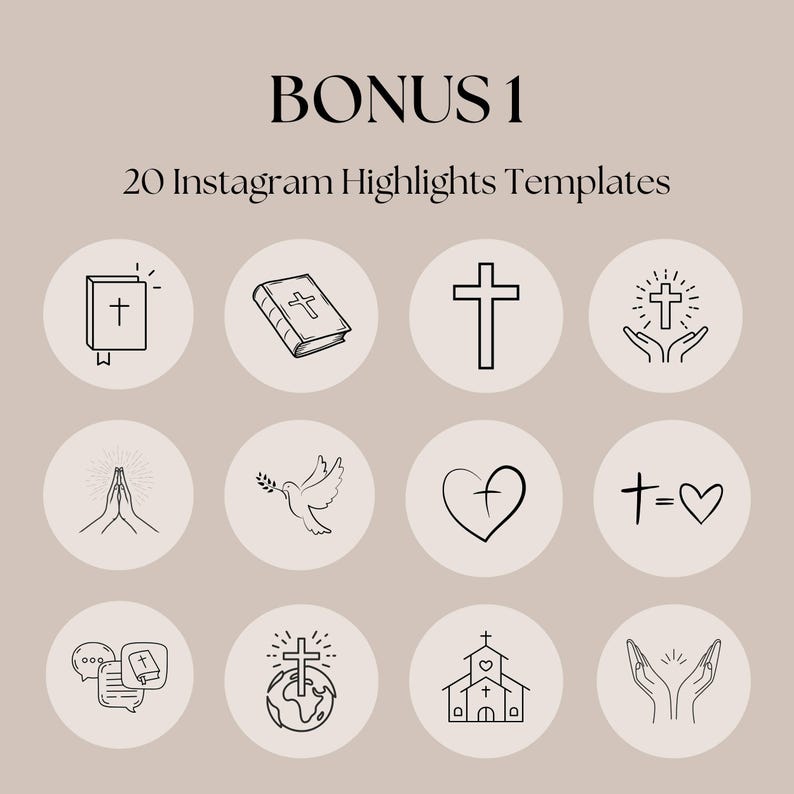 100 Christian Coach Instagram Post Templates Faith Instagram Templates ...