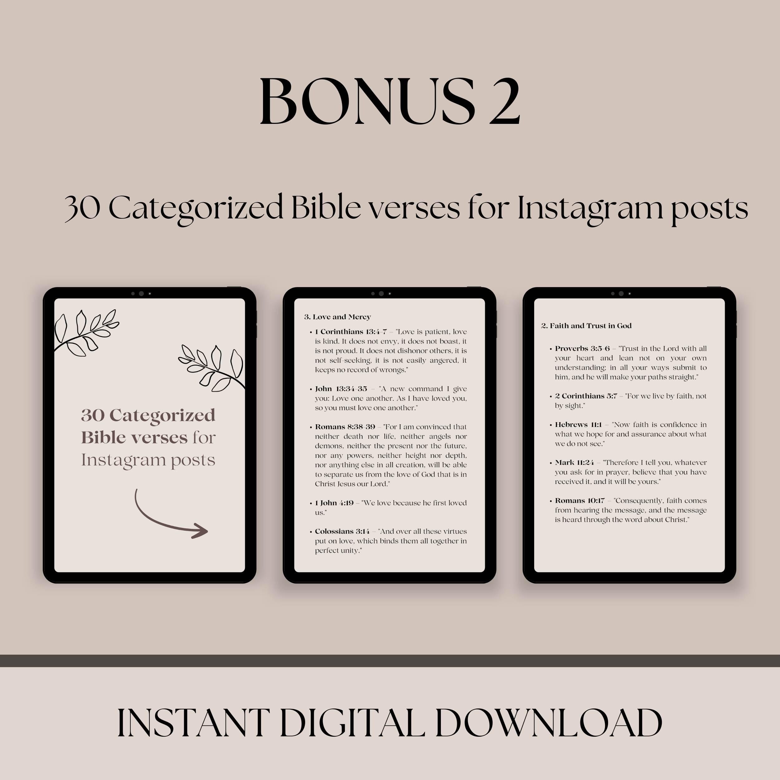 100 Christian Coach Instagram Post Templates Faith Instagram Templates ...