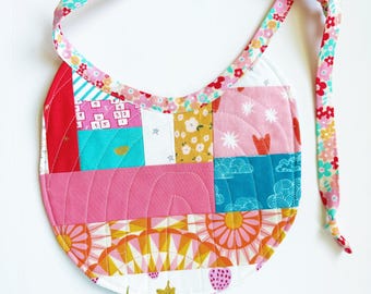 Bavoir Heirloom Patchwork - N° 49 Tutti Fruité