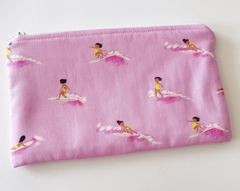 The Zip Pouch- Oil Pouch, Planner Pouch, Makeup Pouch, Zipped Pouch,  Kid Pouch