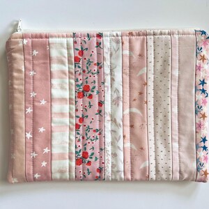 Pretty Patchwork Pouch, Zip Pouch