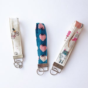 Cute Keychain, Key Fob, Wristlet, Fun Key Fob, Key Holder
