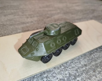 Juguete de metal soviético antiguo BTR-80 de la URSS