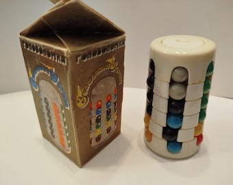 Juego de rompecabezas Magic Balls de la URSS.