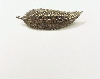 Broche Ancienne XIXe Siècle 'Mères & Enfants' En Argent Fin - Repoussé à La Feuille - Insolite