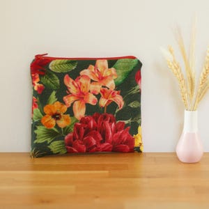 Borsa per cosmetici, regalo per la fidanzata, borsa in tessuto, soprammobili, kit di pronto soccorso, borsa per articoli da toeletta, borsa con cerniera