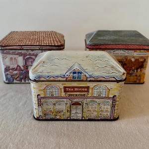 Vintage 1970’s Sweets Tins - Collectables - Kitchen Decor - Storage - Tea Tins