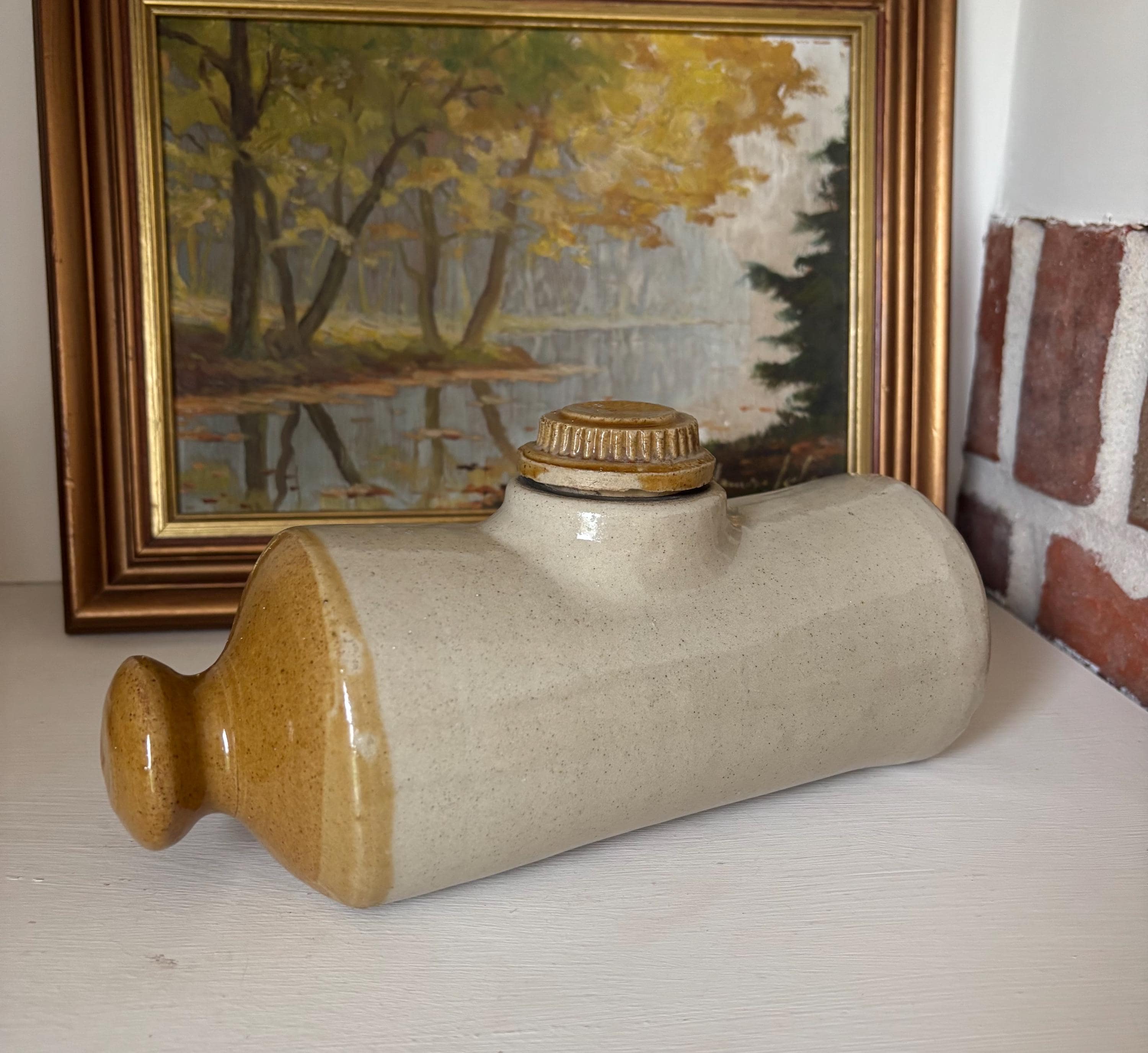 Antique Hot Water Bottle - Etsy UK