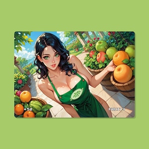 Carta Sexy Anime, #52 Frutado, Cartas Waifu, TCG, Holográfico