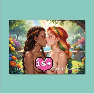 Sexy Anime Cardigan, #166 Keep it Playmobil, Waifu Karten, Tcg, holographisch
