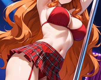 Carta Anime Sexy, #357 Foxy Redmane, Carte Waifu, TCG, Olografica
