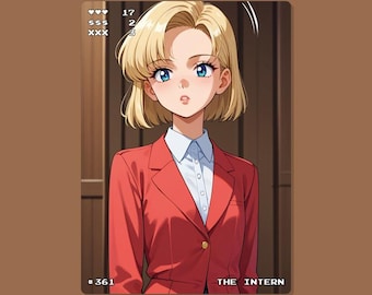 Carta Anime Sexy, #361, Carte Waifu, TCG, Olografica