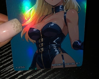Carta Anime Sexy, #256 Risposta sbagliata!, Carte Waifu, TCG, Olografiche