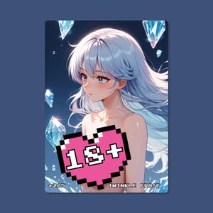Sexy Anime Card, #205 Twinkle Frost, Waifu Cards, TCG, Holographic