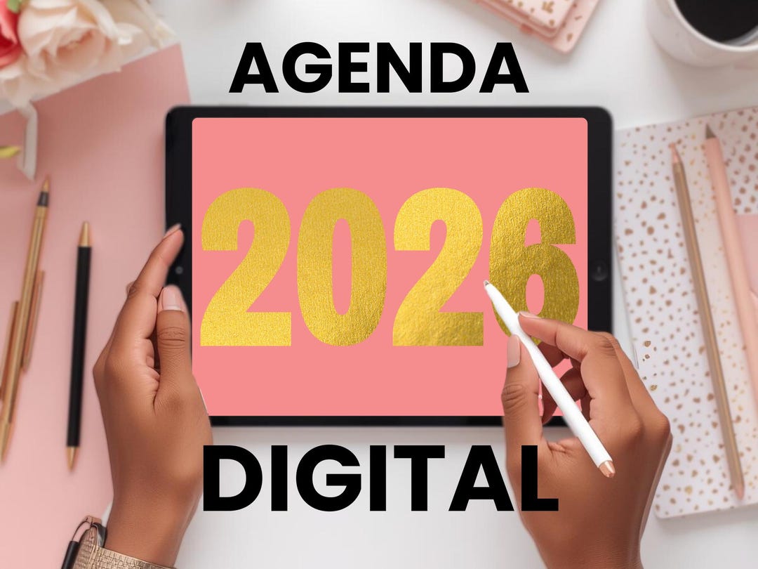 2026 Digital Planner Printable PDF | Weekly and Monthly Planner ...
