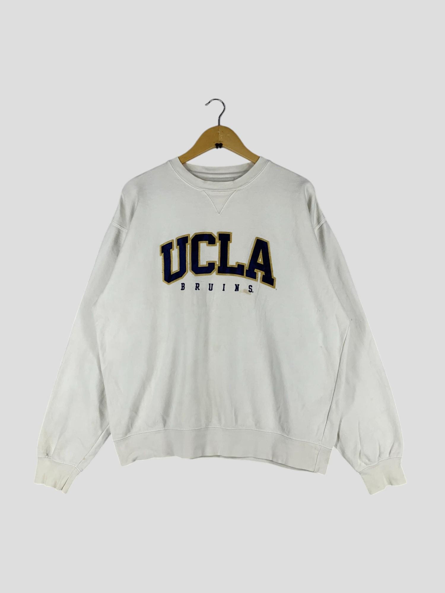White Ucla Sweatshirt - Etsy UK