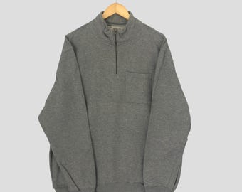 Vintage 90's GAP in Blue Distressed Faded Streetwear Hoodie