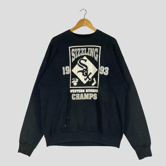 Vintage 90s Chicago White Sox Sweatshirt White Sox Sizzling Champs