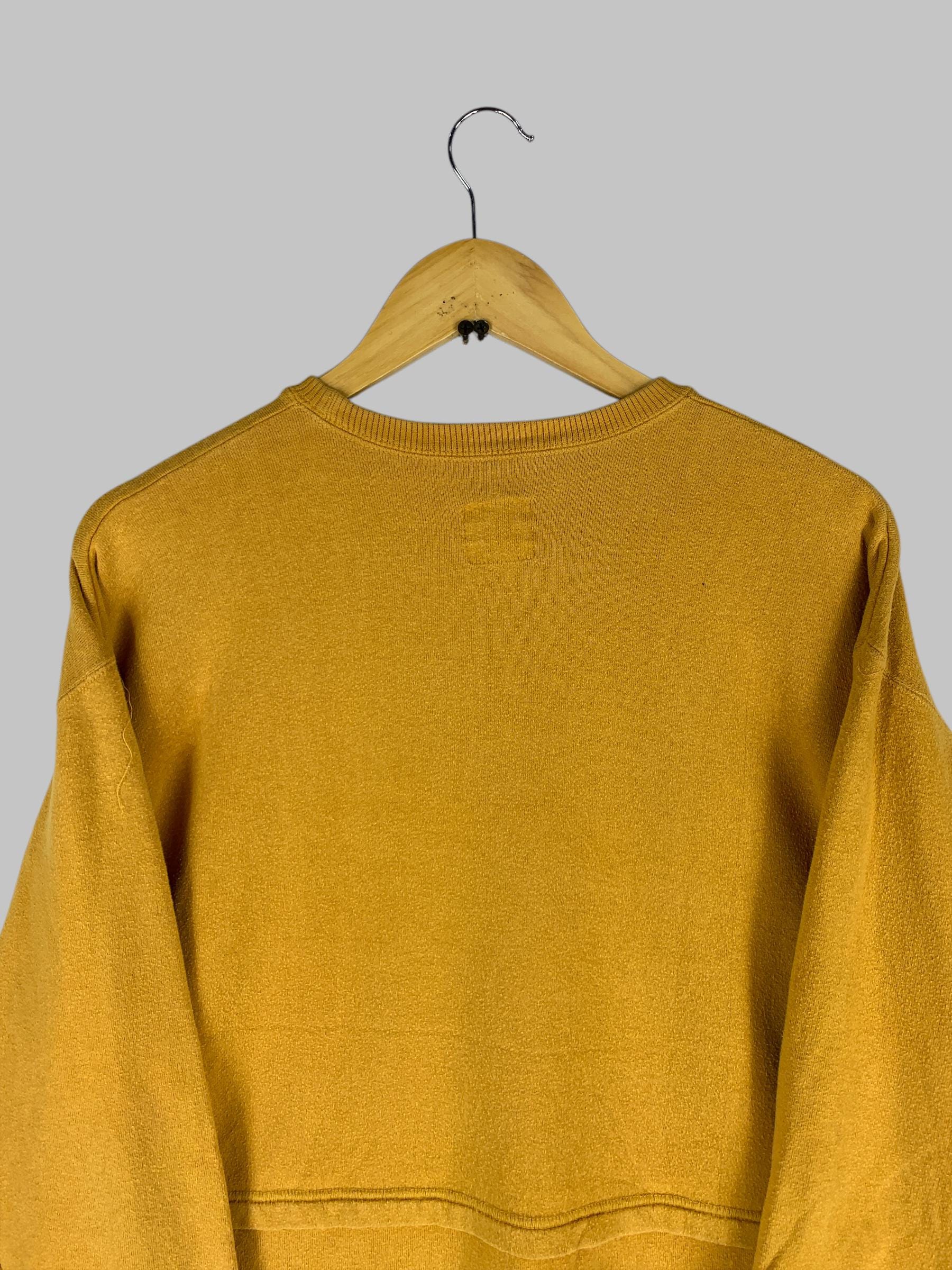Vintage Hai Sporting Gear Yellow Crewneck Sweatshirt - Abstract 