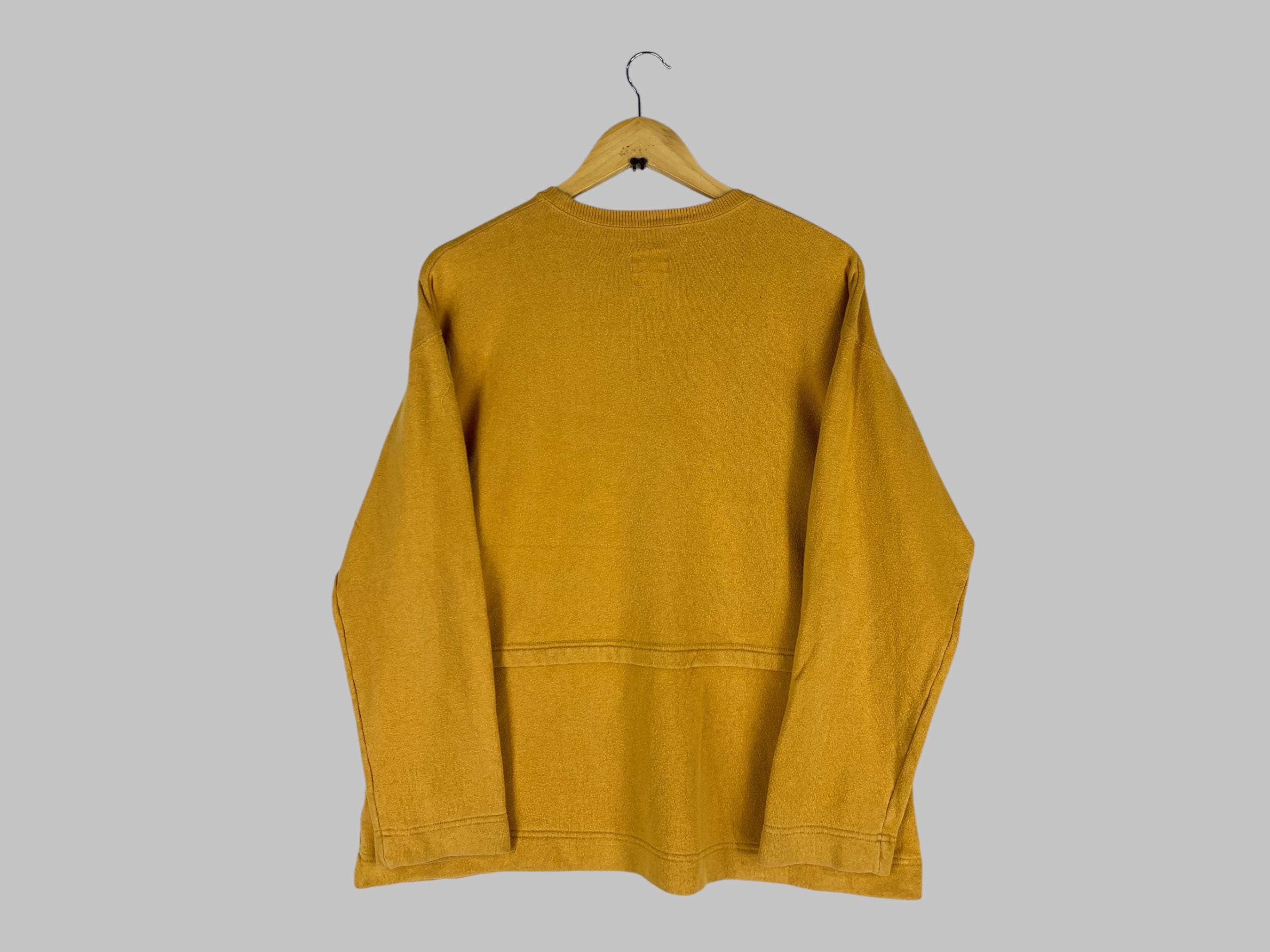 Vintage Hai Sporting Gear Yellow Crewneck Sweatshirt - Abstract 