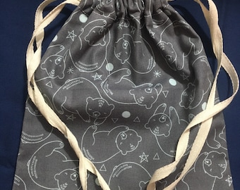Kordelzug Schatztäschchen Tasche
