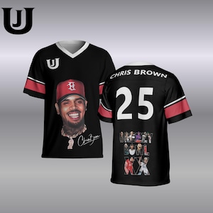 Camiseta de fútbol americano de Chris Brown para el Breezy Bowl XX Tour 2025, camiseta del Breezy Bowl, camiseta de Chris Brown, regalo para el equipo Breezy
