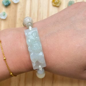 Handmade Jade Bracelet - Morning Light