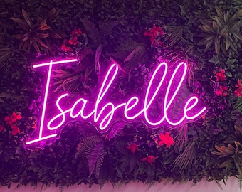 Name neon sign, Custom neon sign, Neon sign, Personalized Gifts, Wedding signs, Birthday gift, Wedding welcome sign