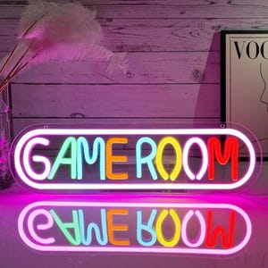 Custom Gamer neon sign, Gaming Led light, Personalized gamer tag, Name neon sign, Welcome sign, Game Wall art, Game Room decor, Party sign